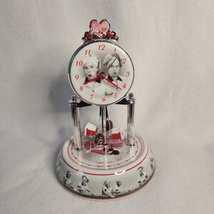 "I Love Lucy" Anniversary Clock Features Rotating Pendulums, A Porcelain Base